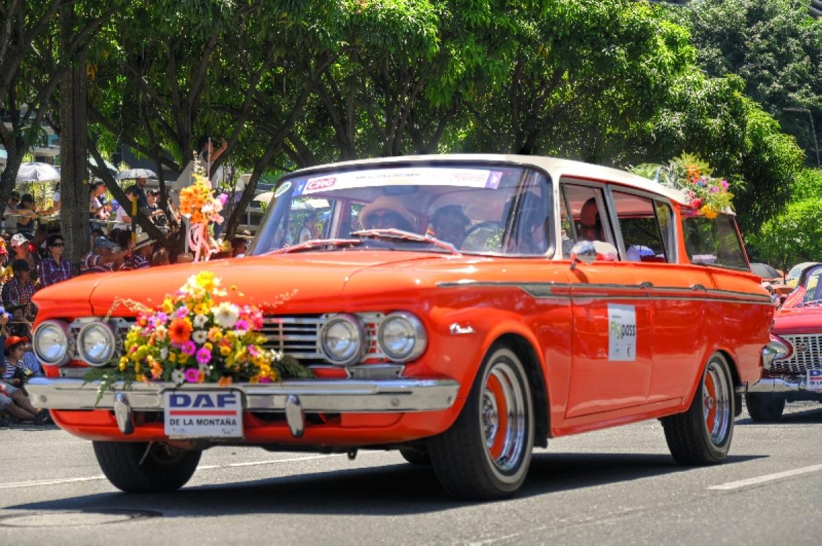 Medellin Old Car Show Festival of Flowers, Colombia